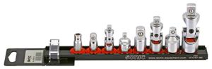 Adapter- & cardangewrichtset 8-dlg. op rail 300814