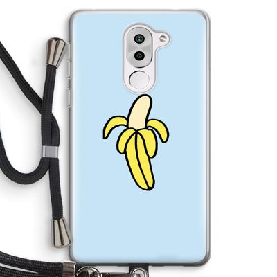 Banana: Honor 6X Transparant Hoesje met koord