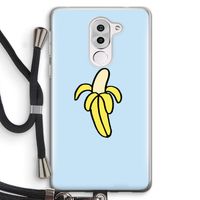 Banana: Honor 6X Transparant Hoesje met koord Banana: Honor 6X Transparant Hoesje met koord