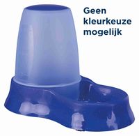 TRIXIE VOER- EN WATERDISPENSER KUNSTSTOF ASSORTI 21X12X15 CM 600 ML 2 ST