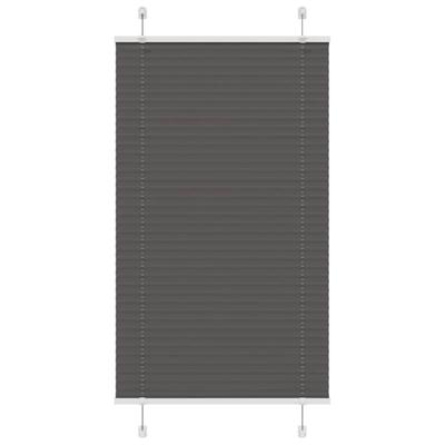 Pliss rolgordijn 70x150 cm stofbreedte 69,4 cm polyester zwart