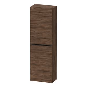 Hoge Kast Duravit D-Neo Kolomkast Wand 132 cm Linksdraaiend Mat Noten (Donker)