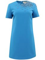 Sachin & Babi Lauren crystal-embellished dress - Bleu