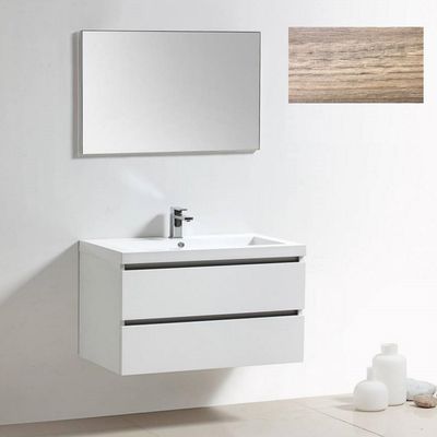 Badkamermeubelset Sanilux Trendline 100x47x50 cm 0 Kraangaten Riviera Eiken