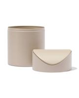 HEMA Prullenbakje 1L zand (zand)