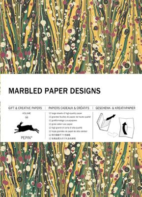 Marbled Paper Designs (Paperback)