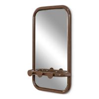 Spinder Design Retro spiegel 60x35 cm - chocolate brown Spinder Design Retro spiegel 60x35 cm - chocolate brown