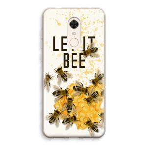Let it bee: Xiaomi Redmi 5 Transparant Hoesje