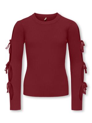 Kids ONLY winter sweater meisjes - paars - KogNatascha - gebreid