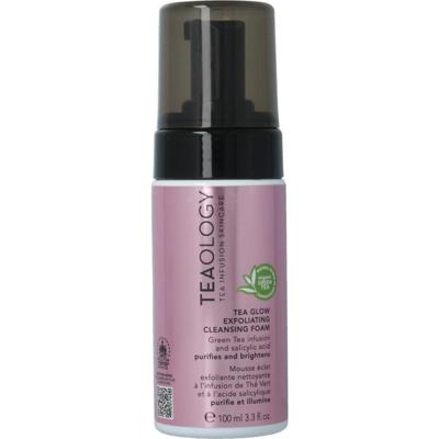 Teaology tea glow exfol cleans foam