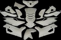 Edge Plaatset 14-delig voor peugeot speedfight 4 - glanzend wit