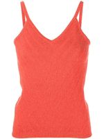 CHANEL Pre-Owned débardeur 1997 en cachemire - Orange