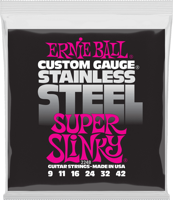 Ernie Ball Stainless Steel Super Slinky 2248