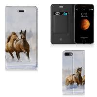 Apple iPhone 7 Plus | 8 Plus | Hoesje maken | Paarden