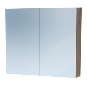 Spiegelkast Dual Exclusive Line 80cm Legno Viola