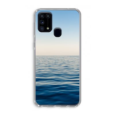 Water horizon: Samsung Galaxy M31 Transparant Hoesje