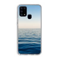 Water horizon: Samsung Galaxy M31 Transparant Hoesje