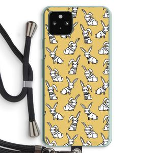Haas: Pixel 5a 5G Transparant Hoesje met koord