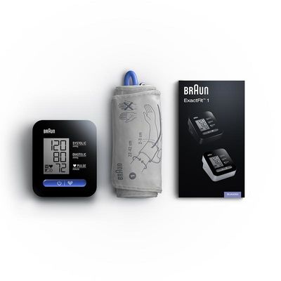 Braun Exactfit 1 bovenarm bloeddrukmeter (1 st)