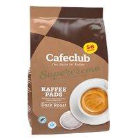 Caféclub - Supercreme Koffiepads Dark Roast - 56 pads - thumbnail