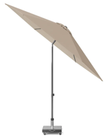 Stokparasol Lisboa dia. 3,0 m taupe Platinum - Platinum