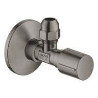 Hoekstopkraan Grohe Angle Valves Hard Graphite Geborsteld - thumbnail