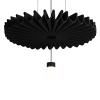 Buzzi Space - BuzziPleat Ripple Groot LED Globe/Spot Hanglamp