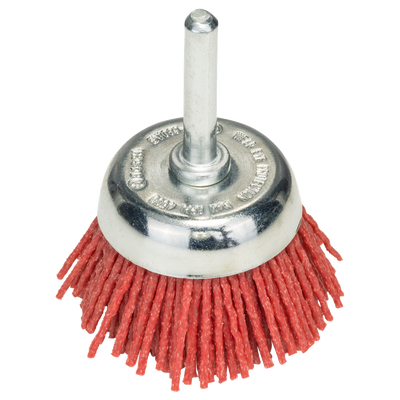 Bosch Accessoires Komstaalborstels voor boormachines - nylondraad met korund schuurmiddel K80, 50 mm - 2609256523