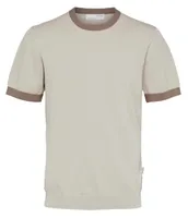 Selected Slhmattis SS casual t-shirt heren - thumbnail