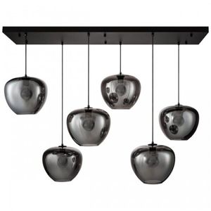 Hanglamp Bulgari smoke 6 lichts