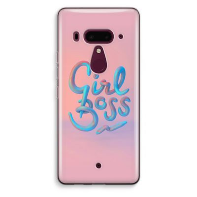 Girl boss: HTC U12+ Transparant Hoesje