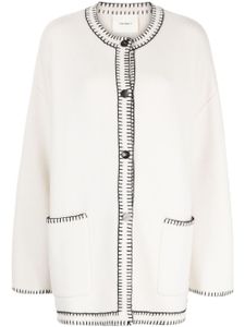 Lisa Yang cardigan Jolanda en cachemire - Blanc