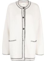 Lisa Yang cardigan Jolanda en cachemire - Blanc - thumbnail