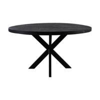 Ronde Eettafel Melbourne - 80 - Zwart - Mango