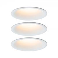 Paulmann LED-inbouwlamp voor badkamer Set van 3 stuks 18 W - thumbnail