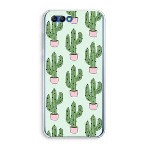 Cactus Lover: Honor 10 Transparant Hoesje