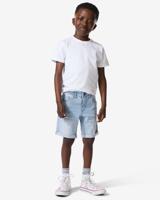 HEMA Kindershort jogdenim lichtblauw (lichtblauw)