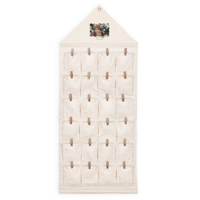 Stoffen Adventskalender maken
