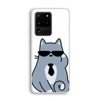 Cool cat: Samsung Galaxy S20 Ultra Transparant Hoesje