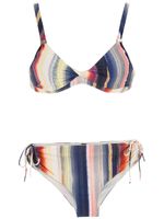 Lygia & Nanny bikini froncé Marcela à rayures - Multicolore