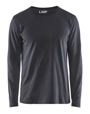 Blåkläder T-Shirt lange mouw 35001042 | Donkergrijs | Maat M - 7330509596746