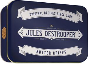 Jules Destrooper boterwafels, metalen doos van 75 g