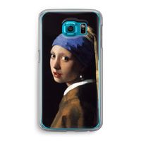 The Pearl Earring: Samsung Galaxy S6 Transparant Hoesje