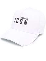 DSQUARED2 casquette à logo imprimé - Blanc