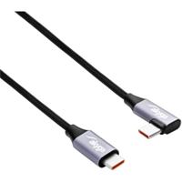 Akyga USB-kabel USB-C stekker, USB-C stekker 0.30 m Zwart AK-USB-53