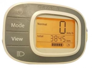 Gazelle display voor Innergy e-bike zilvergrijs