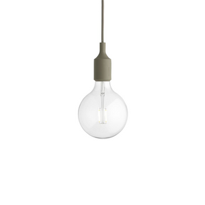 Muuto E27 Hanglamp LED - Olijfgroen