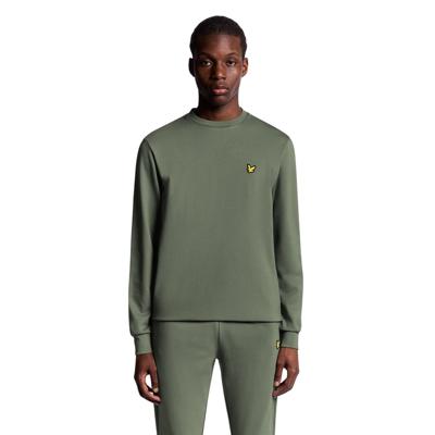 Lyle and Scott Crew Neck Fly Fleece Casual Sweater Heren 2XL