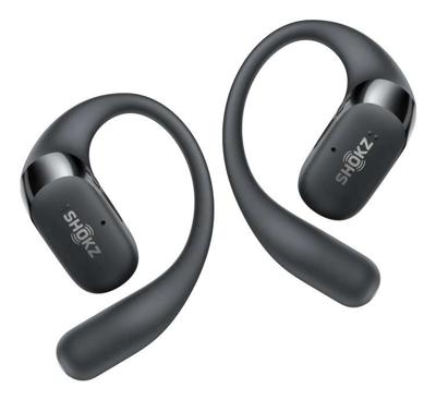 SHOKZ OpenFit 2 Hoofdtelefoons Draadloos oorhaak Gesprekken/Muziek/Sport/Elke dag Zwart