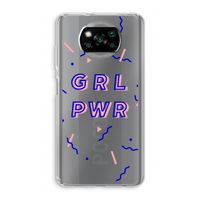 GRL PWR: Xiaomi Poco X3 NFC Transparant Hoesje